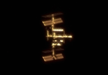 Internationale Raumstation am 23. April 2011